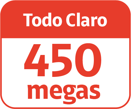 Bundle Hogar 450 Megas - Claro