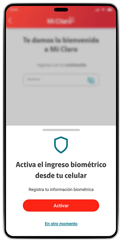 Paso 7 - Inicia sesión Superapp Mi Claro Servicios Prepago 