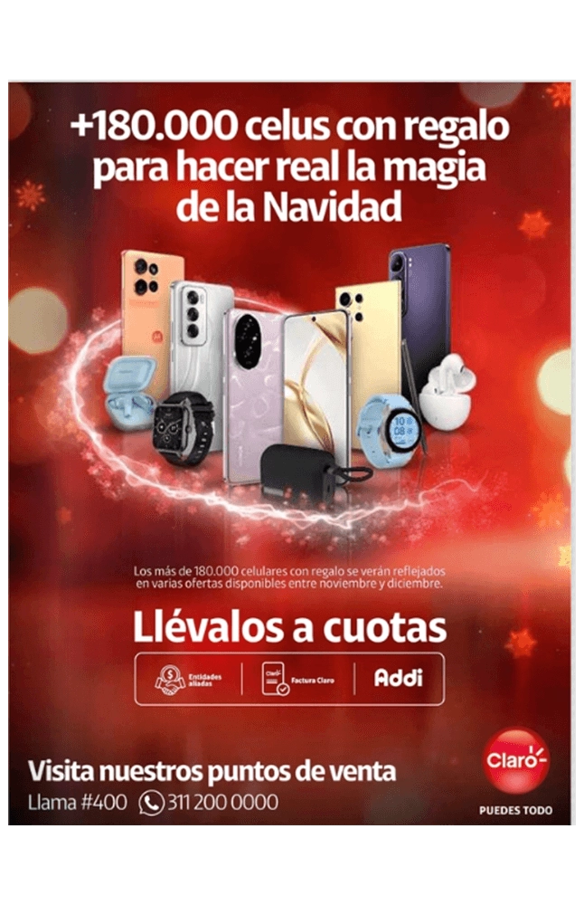 Tecnología Navidad Claro