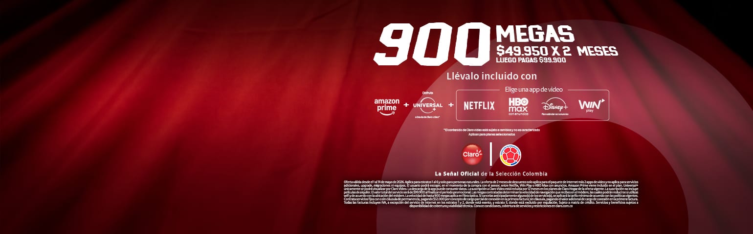 Internet Fibra óptica Claro Internet Fibra óptica Claro
