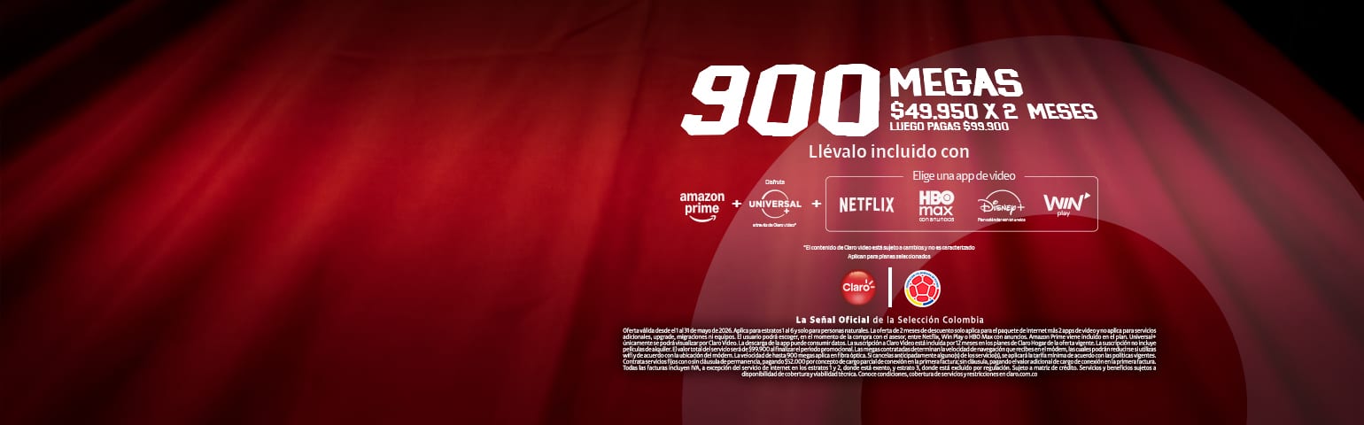 Internet Fibra óptica Claro Internet Fibra óptica Claro