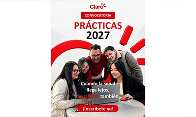 Ya está abierta la convocatoria de prácticas de Claro para estudiantes Ya está abierta la convocatoria de prácticas de Claro para estudiantes