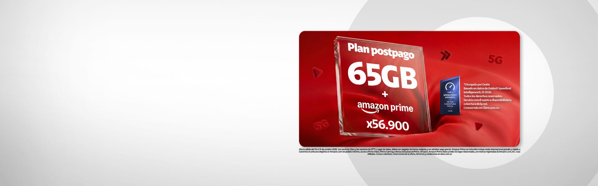 Plan postpago de 65GB Plan postpago de 65GB