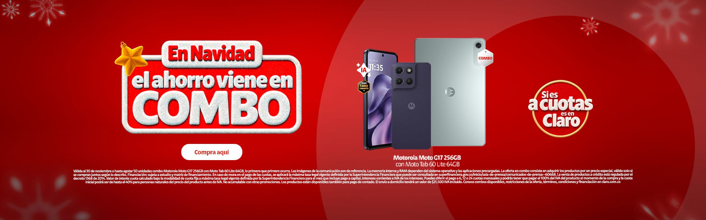 Combo Claro Navidad Combo Claro Navidad